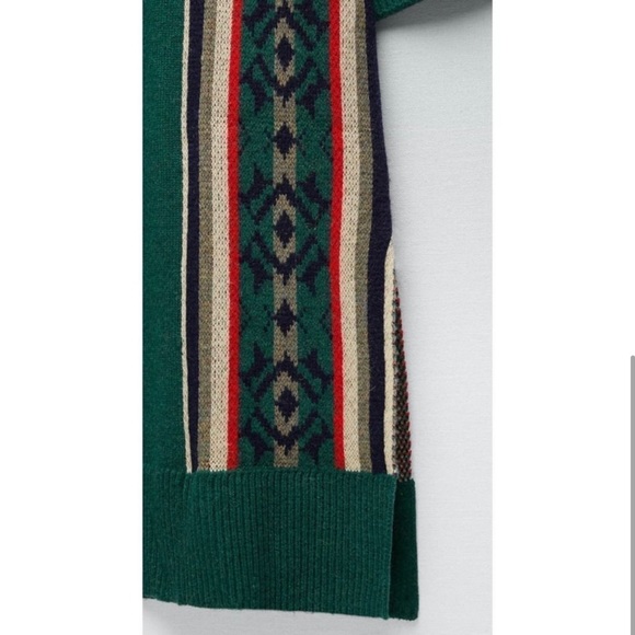 Zara Tunic Jacquard 50% Wool Blend Heavyweight New - Picture 4 of 5